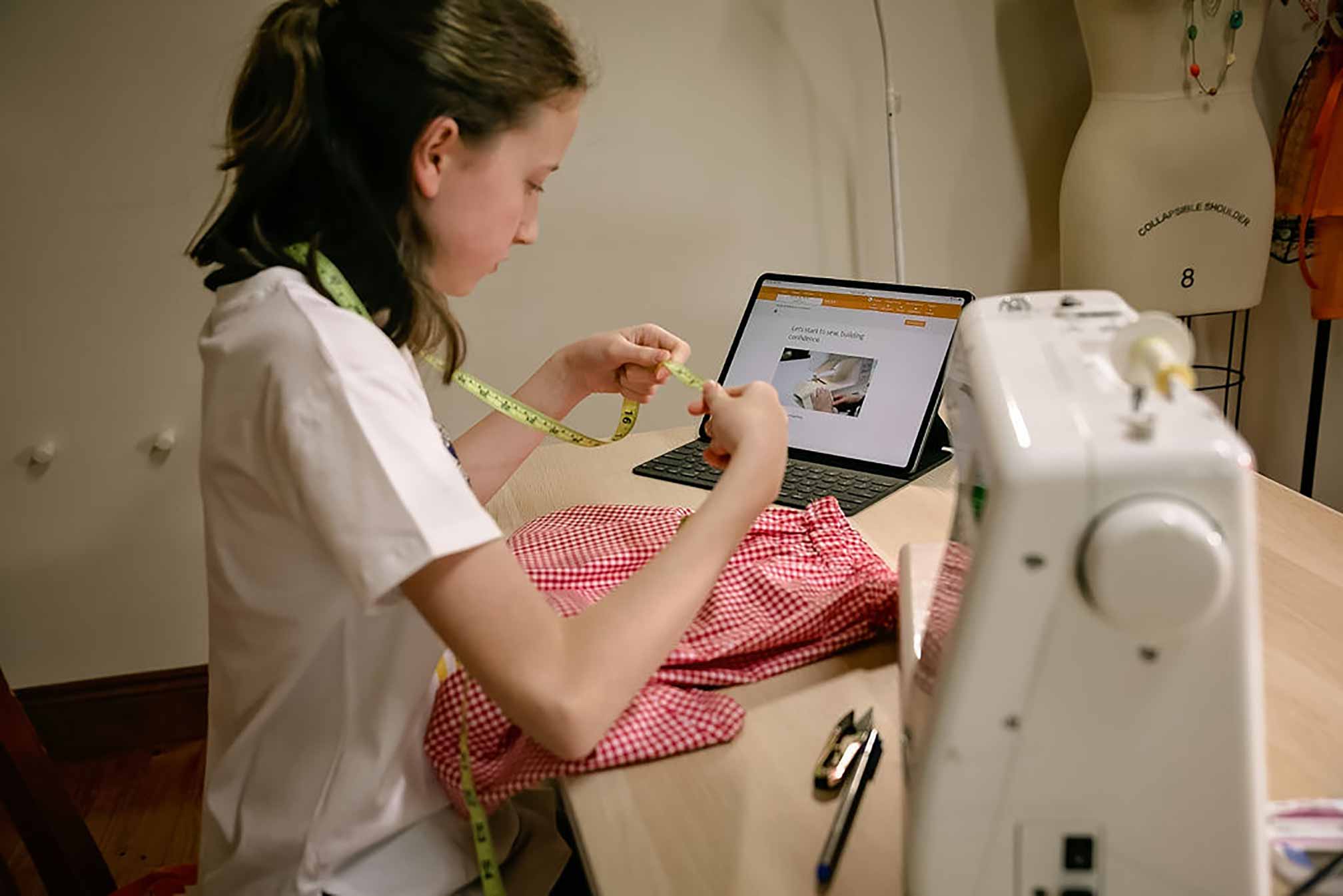 Kids Online Beginner Sewing Course