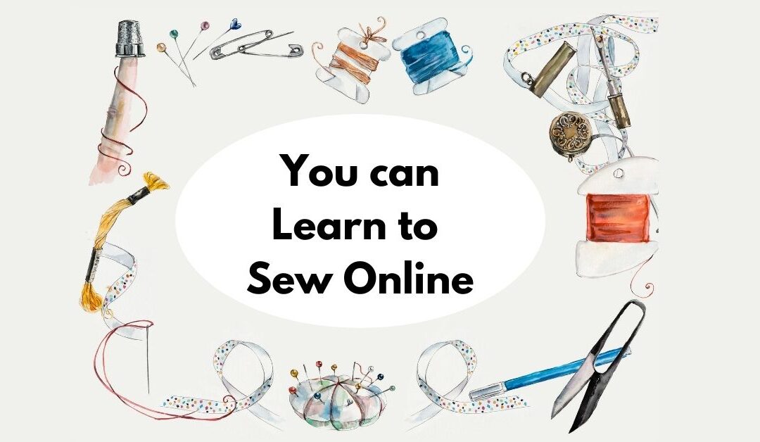 you can learn to sew online