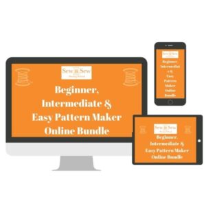 Beginner, Intermediate and Pattern Making Online Bundle