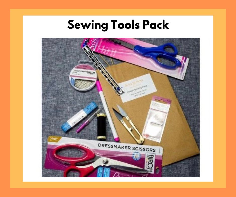 Sewing Tools Pack Beginners Online Sewing Course