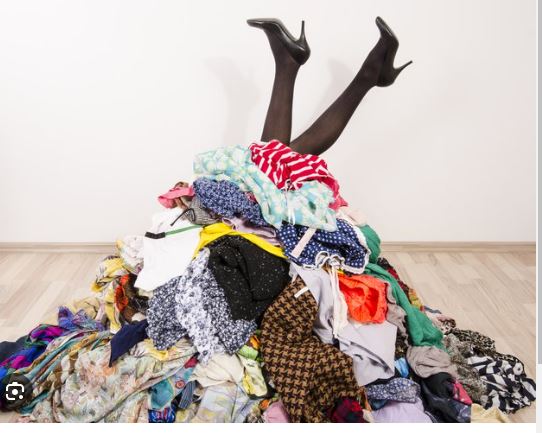 pile of fabric Pile of fabric